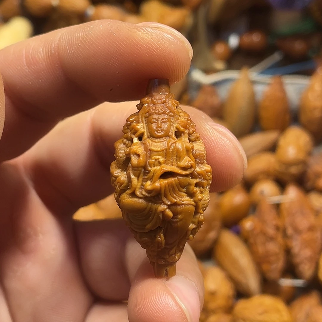 橄榄核手串/手链九龙观音610