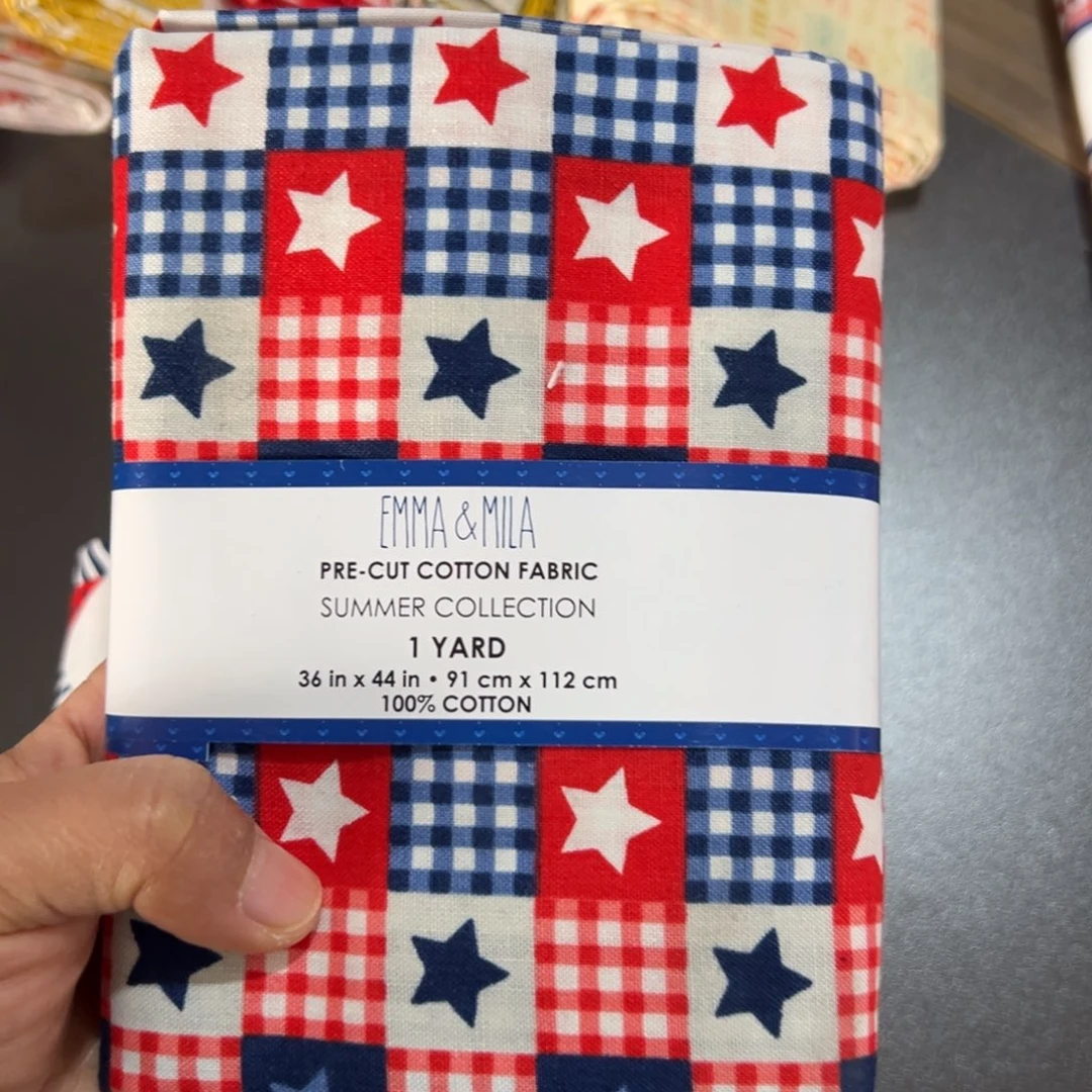 一码纯棉平布1.1米宽果子布艺