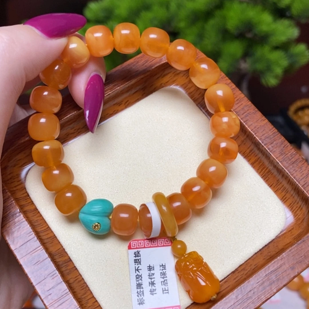 【闪购商品】手链蜜蜡未镶嵌手串