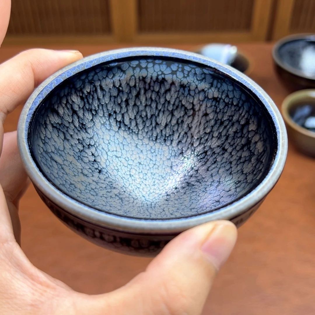 茶盏上***乐游炳福建盏茶文化