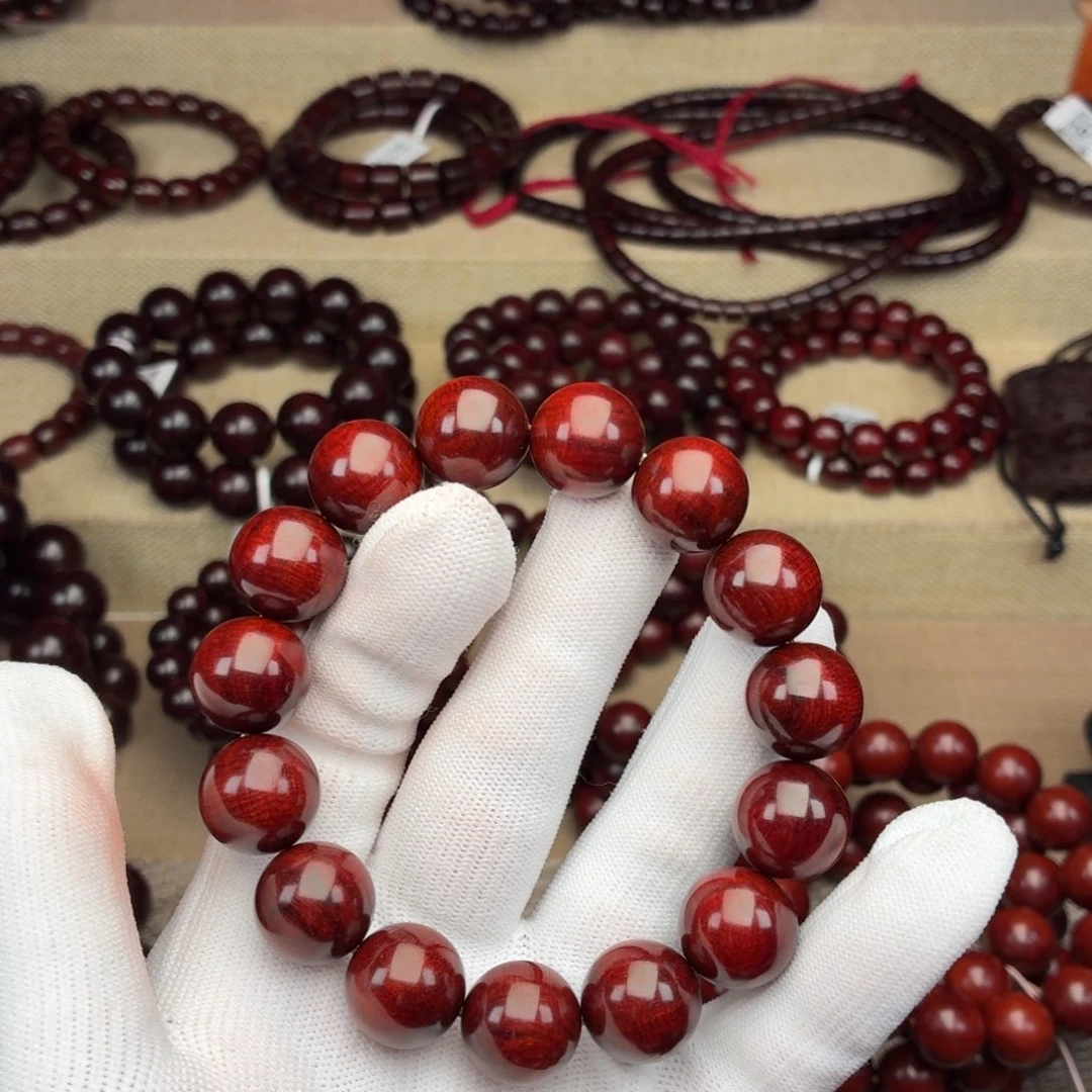 瞅***º小叶紫檀手串/手链1.5满龙