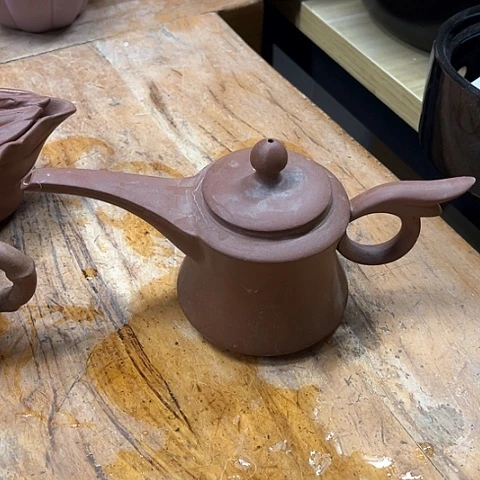 微瑕，不能明火，泡茶壶180毫升飞仙