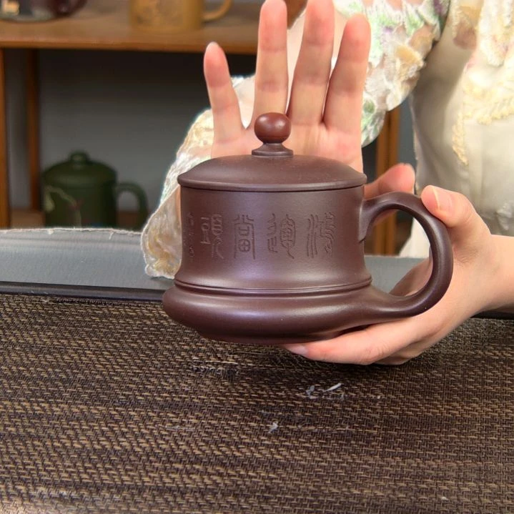 茶杯紫砂高货放漏
