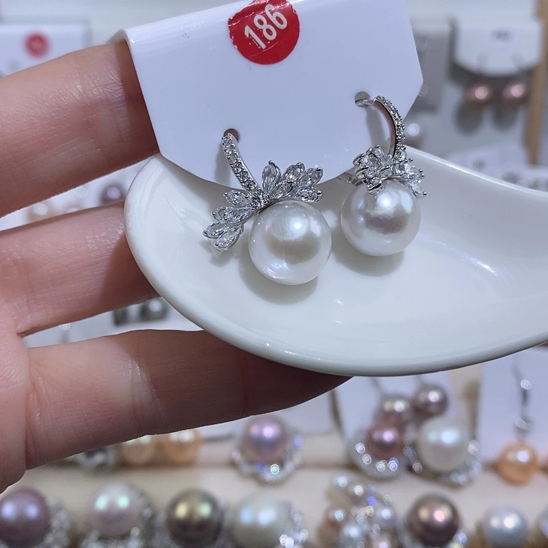 耳饰未镶嵌淡水珍珠w11.5