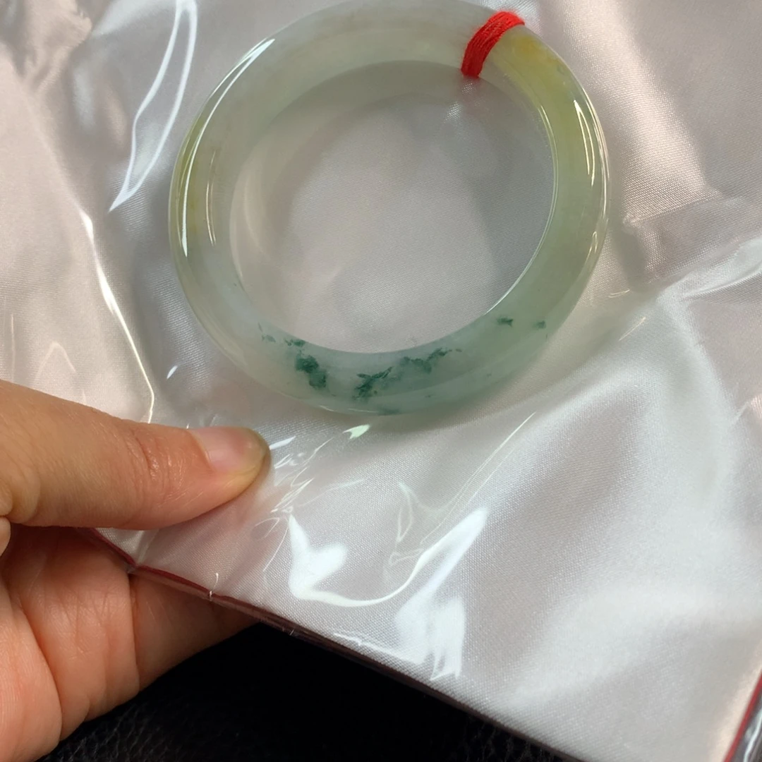 翡翠未镶嵌手镯翡翠手镯58.7