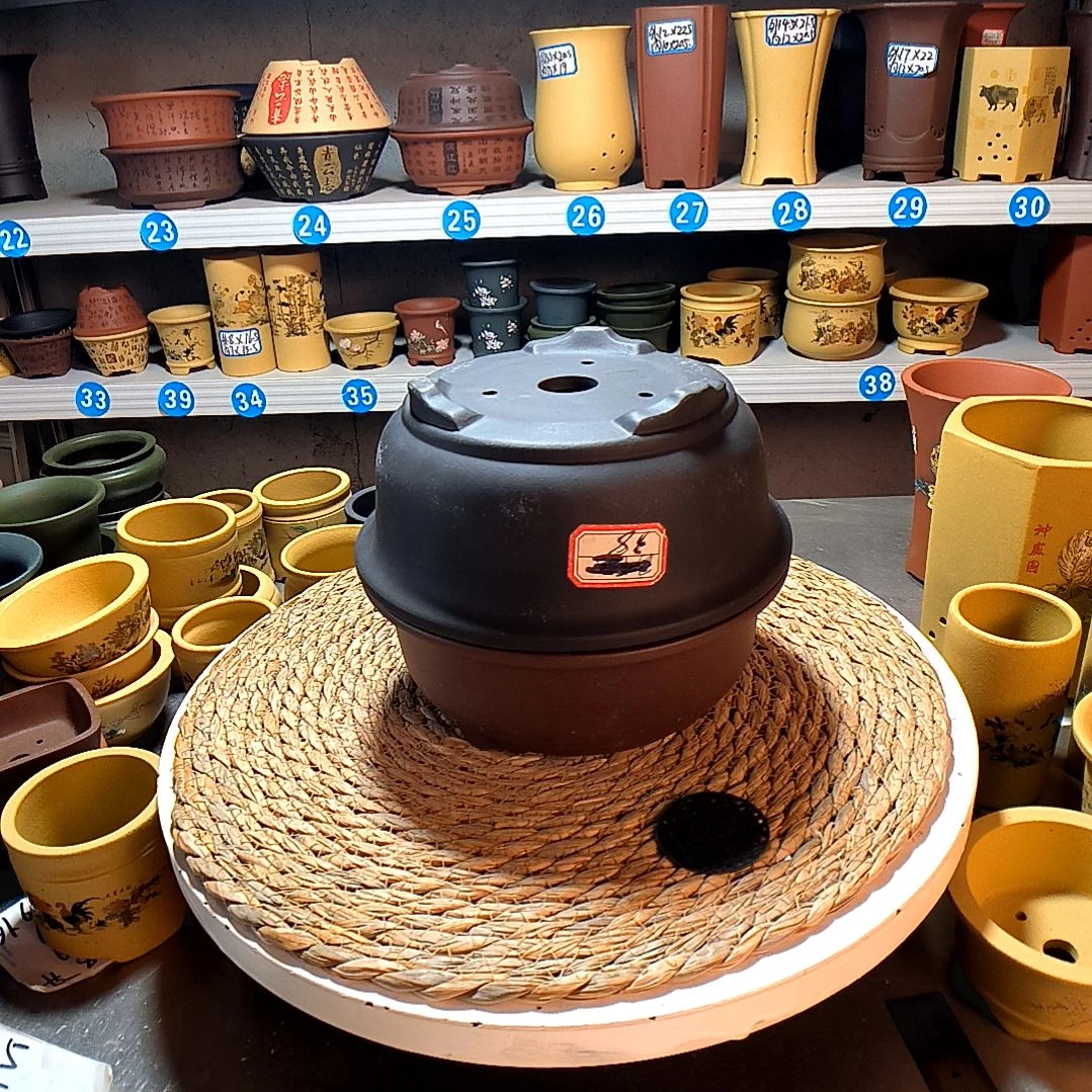 感***惑宜兴紫砂紫砂花盆花盆