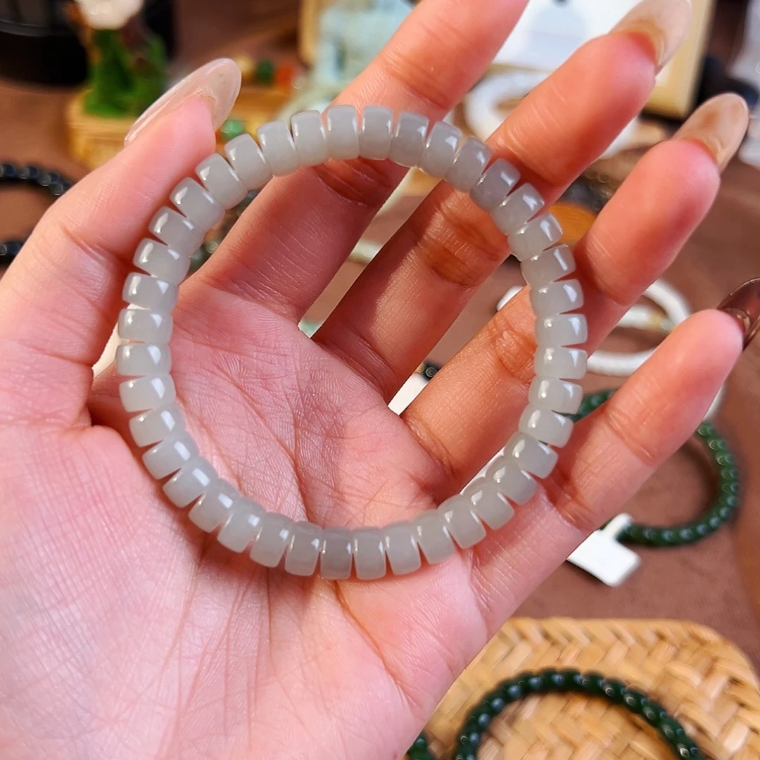 和田玉未镶嵌手串