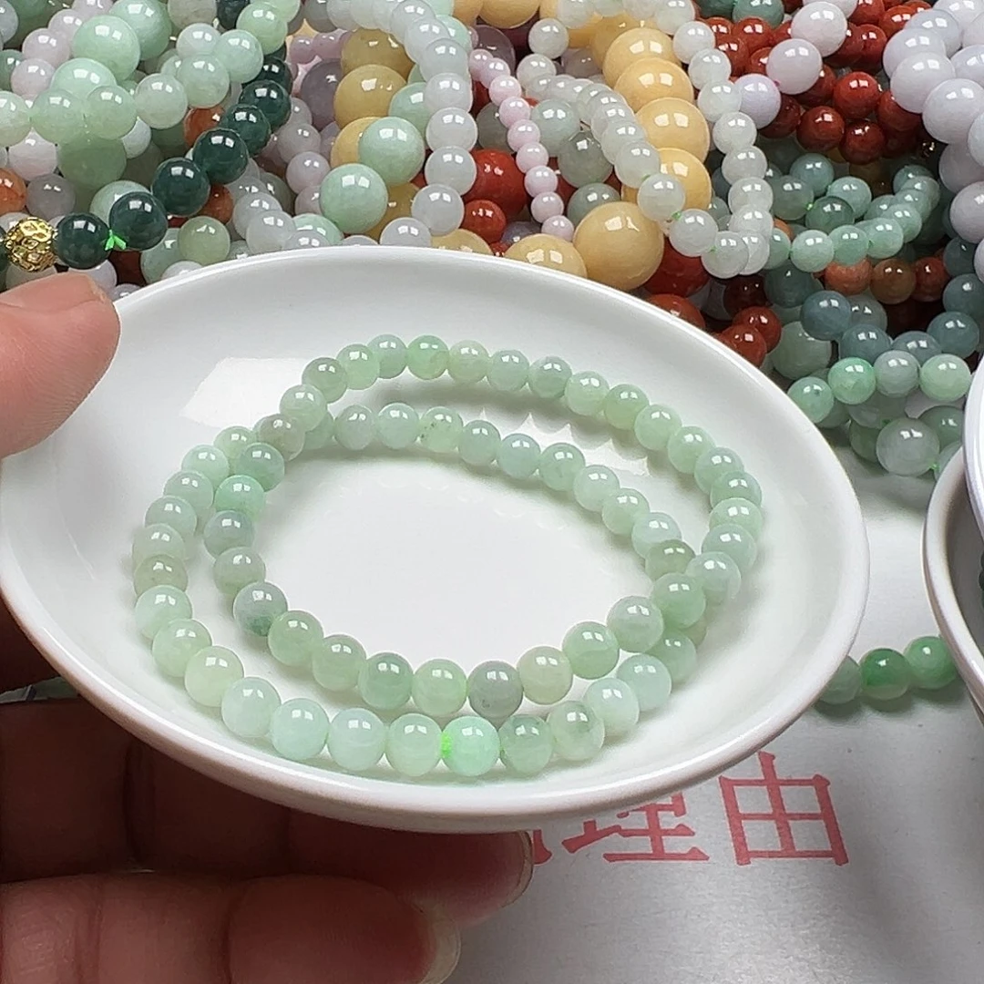 翡翠手链未镶嵌名*货主老华货主老华