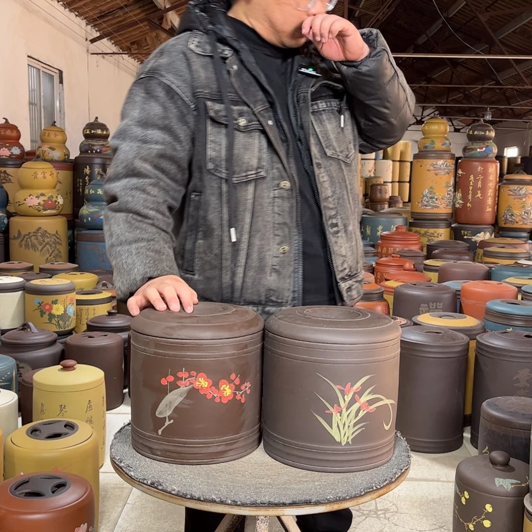 紫砂茶叶罐茶叶罐
