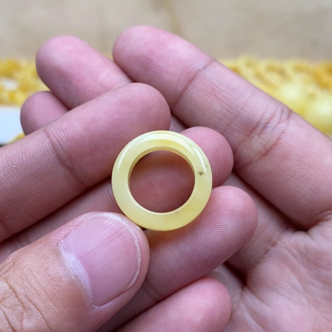 琥珀未镶嵌珠宝奇石13内径