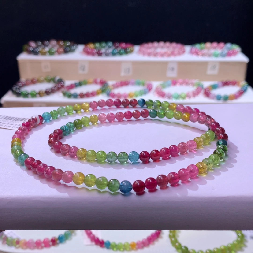 未镶嵌手链碧玺碧玺