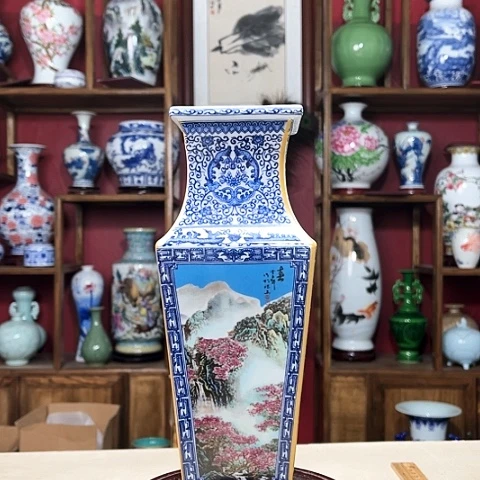 瓶景德镇陶瓷艺术品