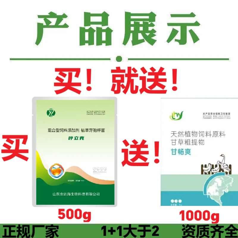正余呼立克养鸡饲料添加剂针对咳嗽呼噜怪叫过硫酸氢养鸡鸡场用品