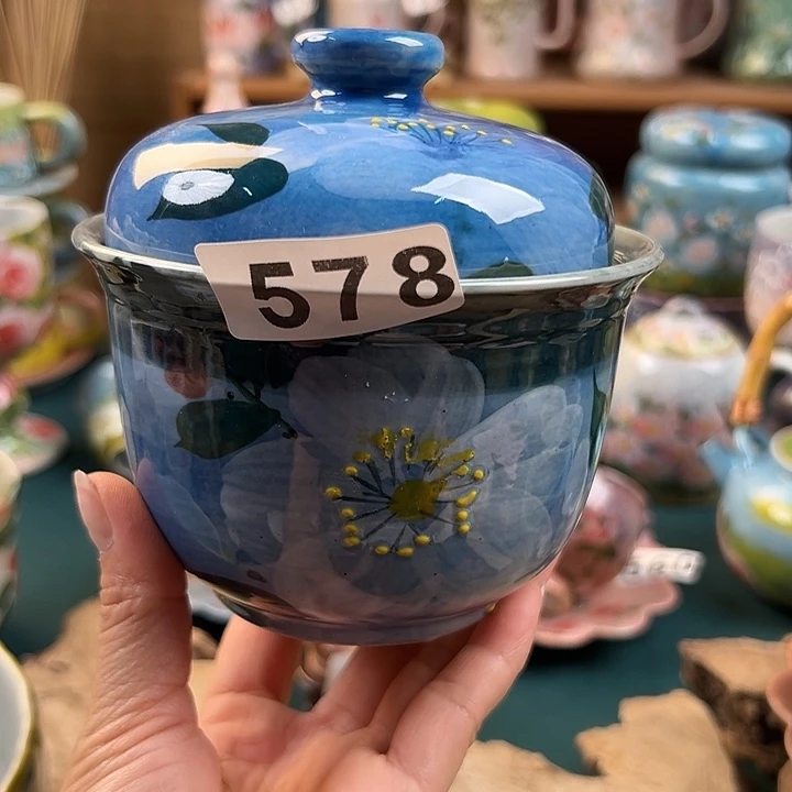 杯景德镇陶瓷手绘作品578