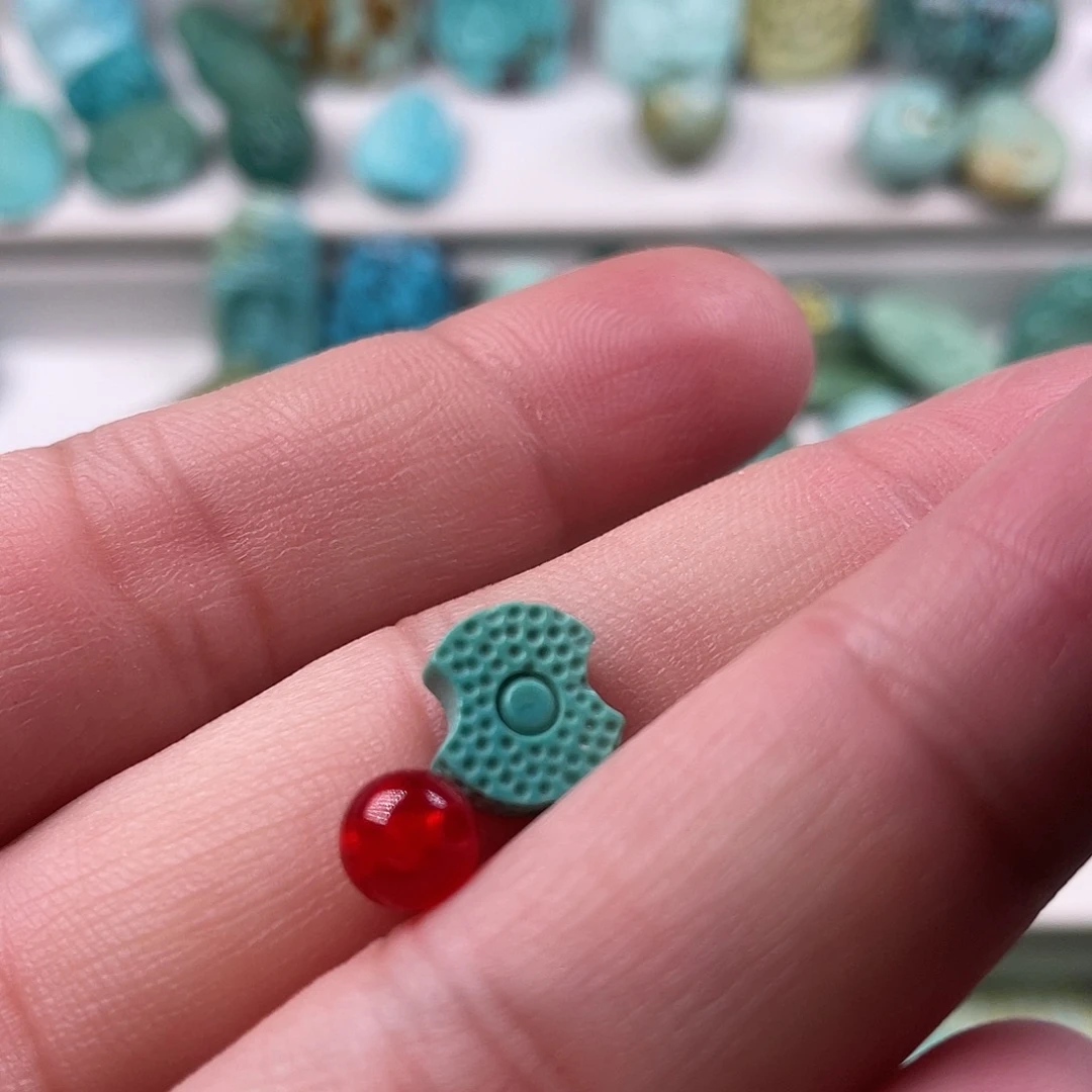 南红玛瑙未镶嵌颈饰