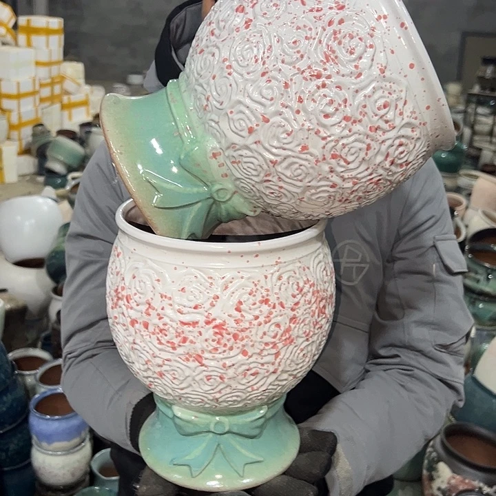 高度25口18啦啦花盆