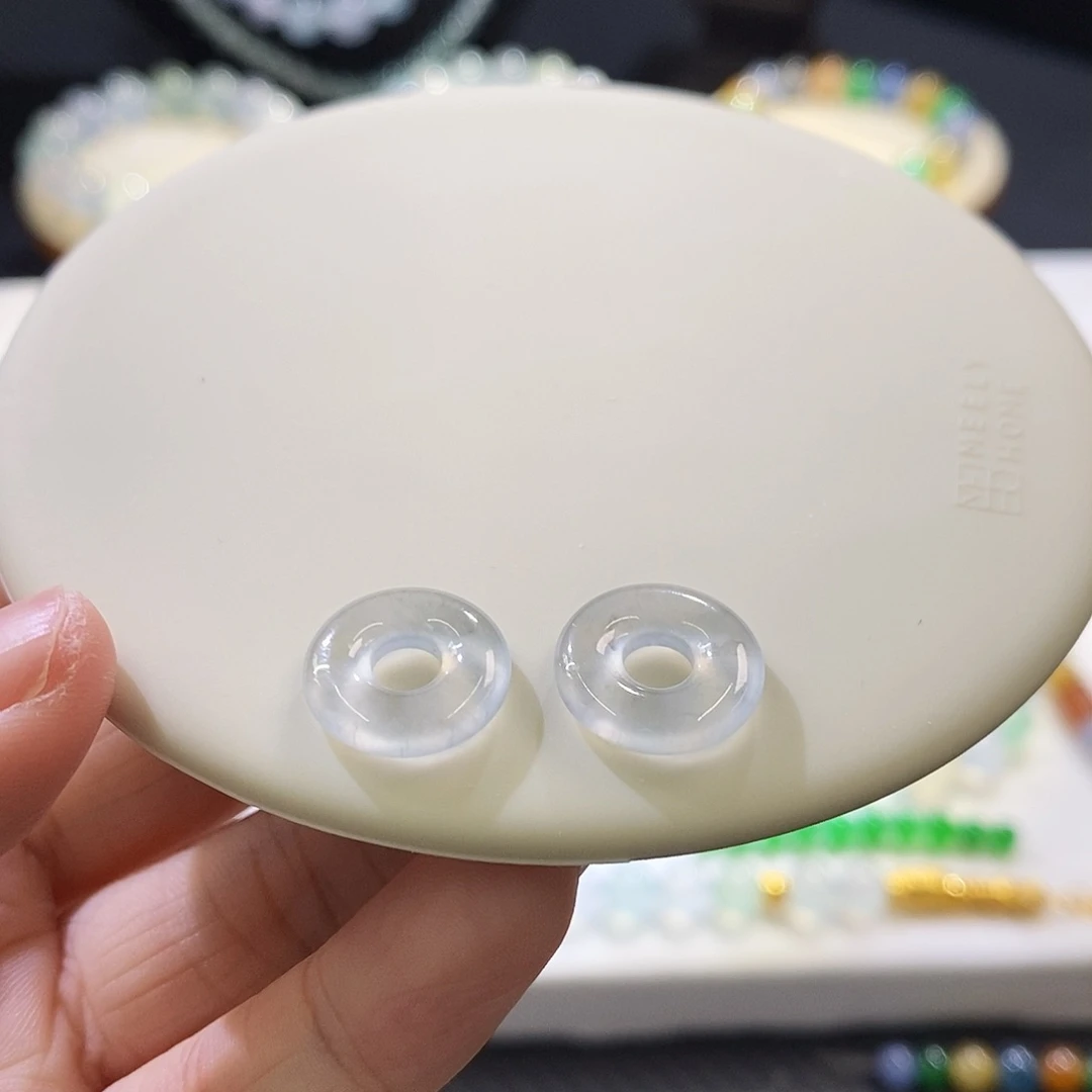 未镶嵌挂件翡翠甜甜圈