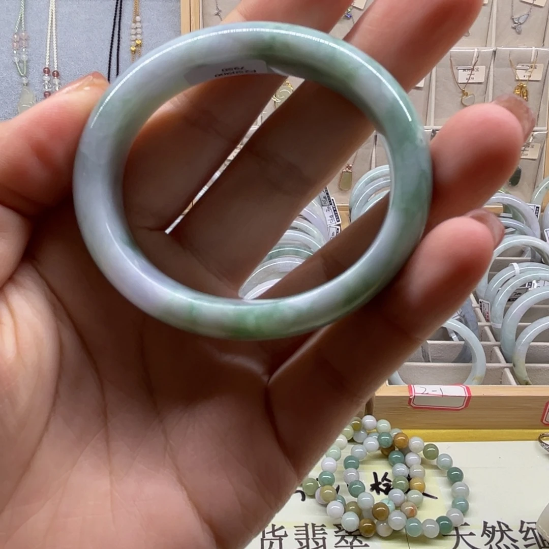 翡翠未镶嵌手镯天然缅甸翡翠手镯