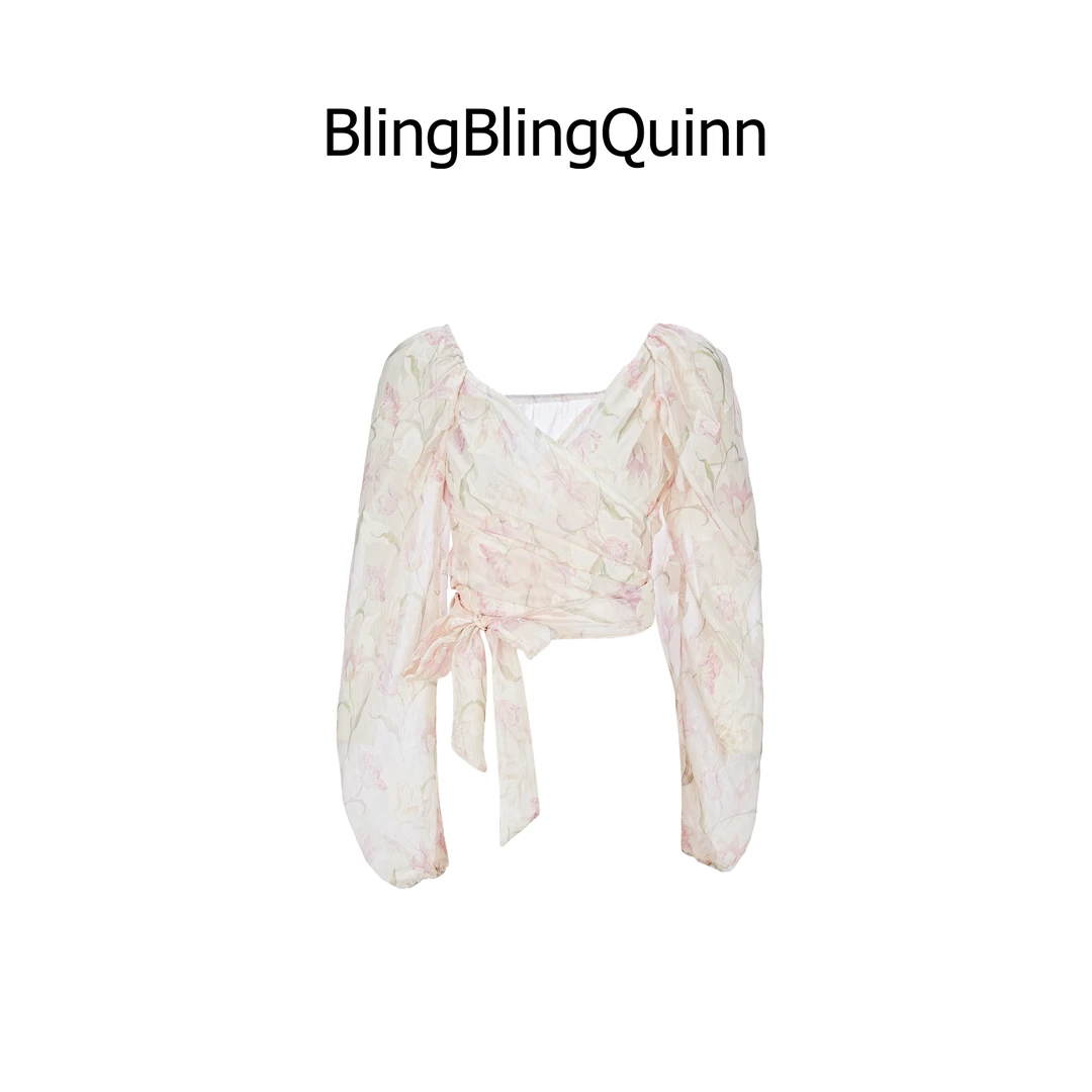 【诗语专属】BlingBlingQuinn颖粉沐冉上衣BAD11D09235