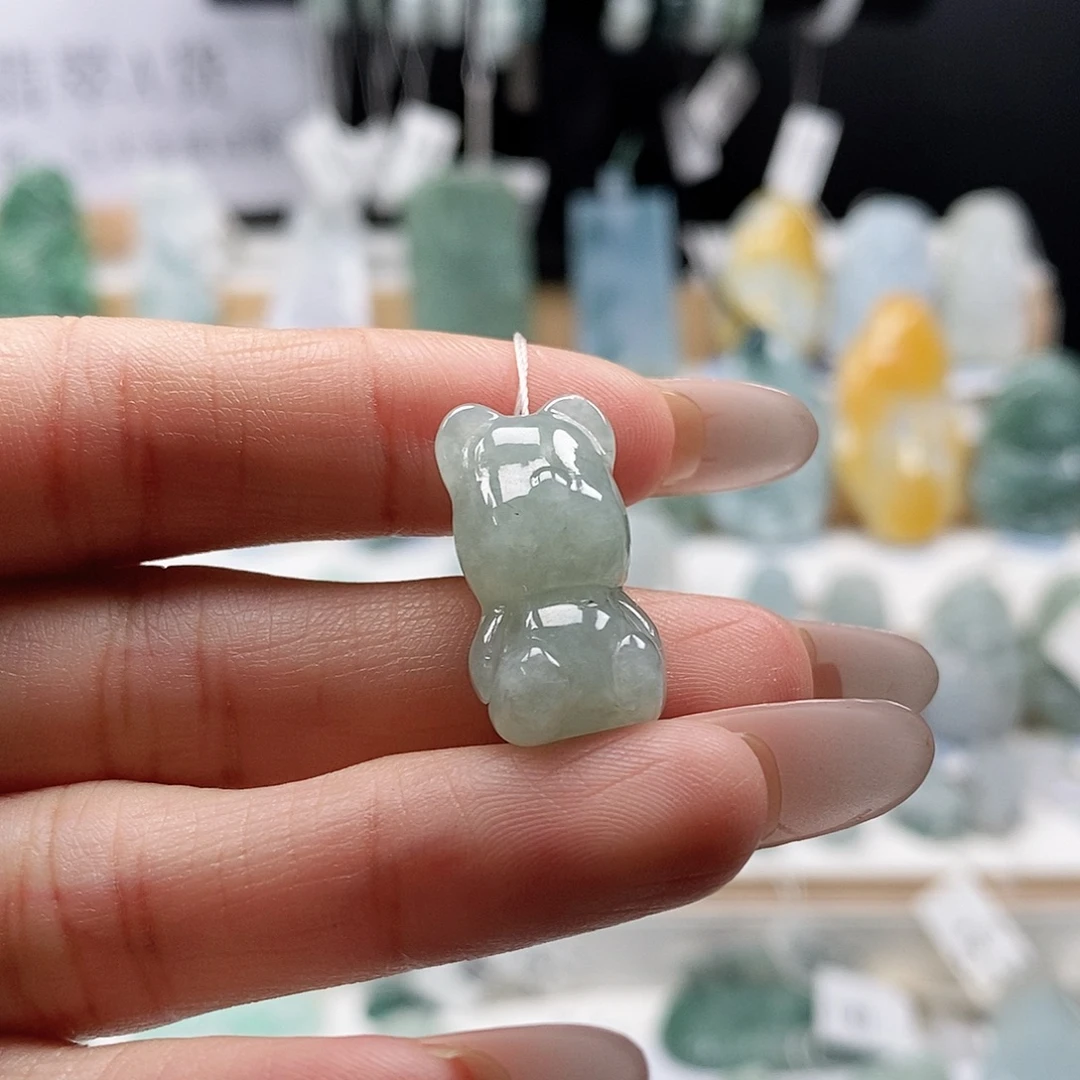 翡翠未镶嵌颈饰111