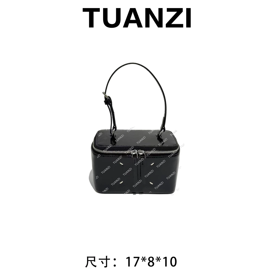 【高端玩家】新款百搭腋下包时尚斜跨女包 XKY-1171-黑色