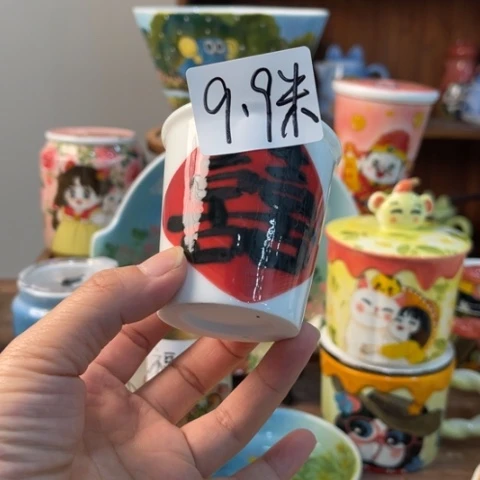 炉景德镇釉下手绘陶瓷