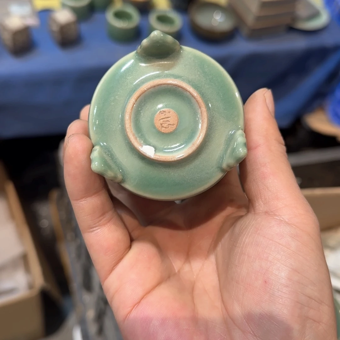 小金茶具青瓷茶器