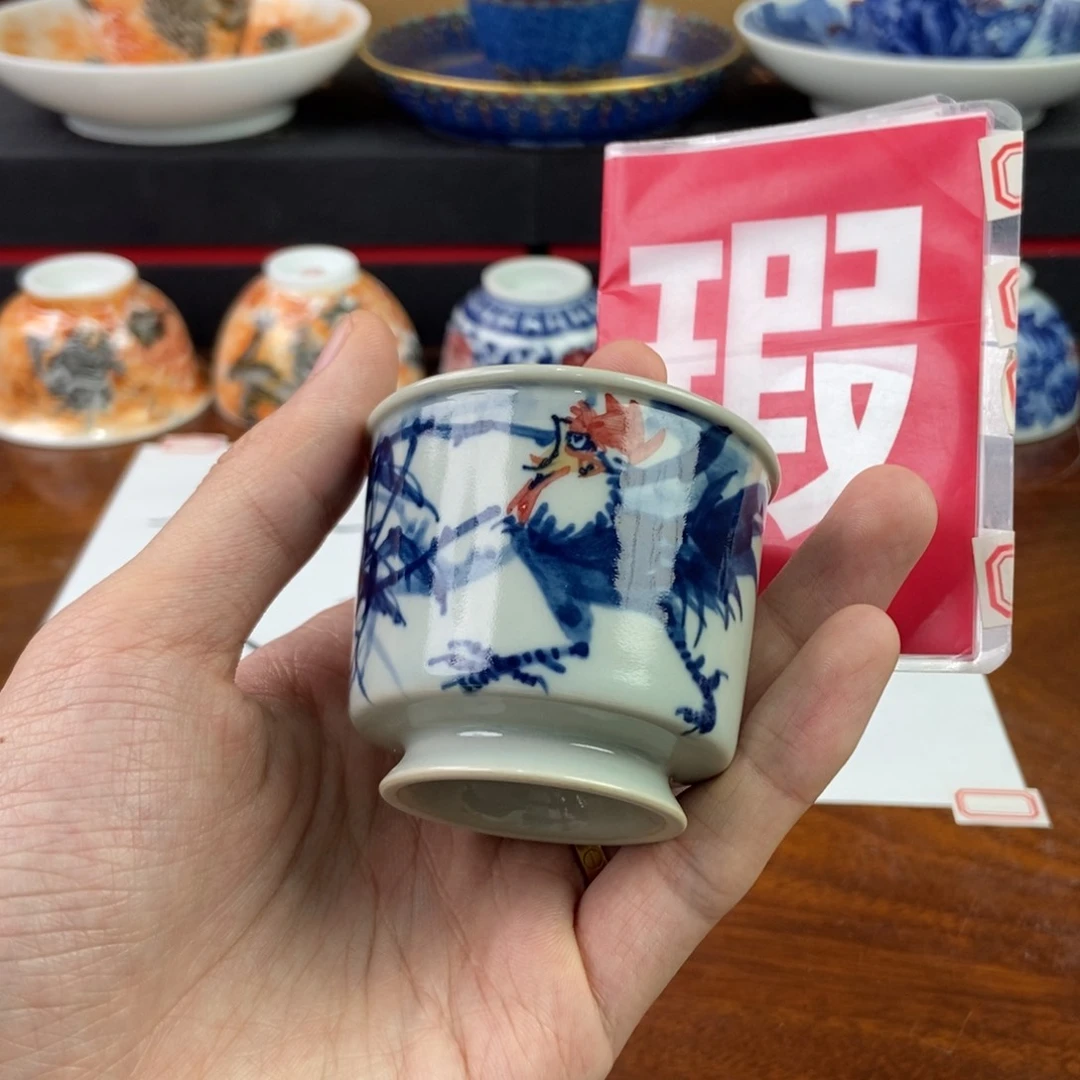 杯景德镇手绘陶瓷艺术