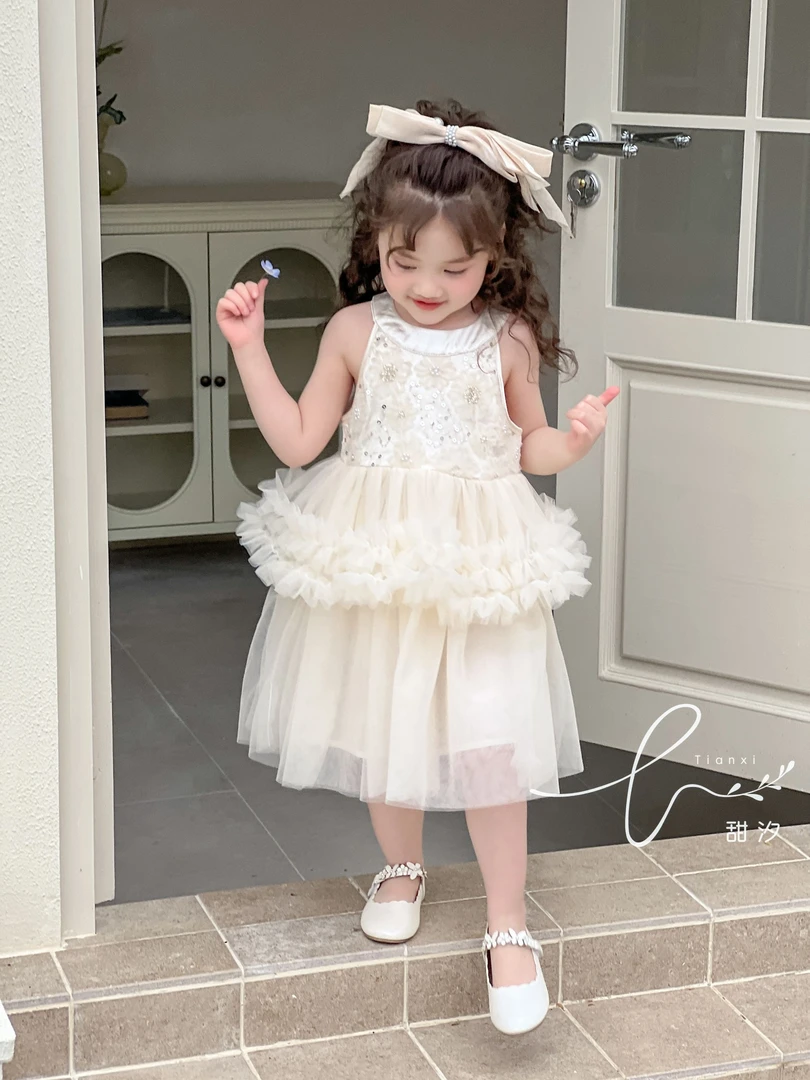 【富家千金】甜汐·2025夏装新款独特漂亮裙子女孩连衣裙86082（汉服）