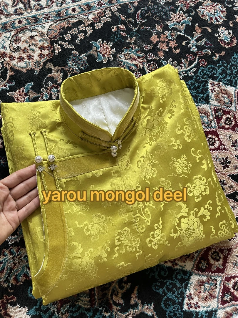 超有个性的黄色女款长袍