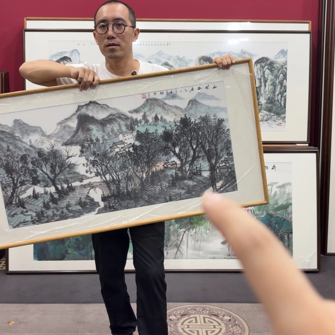 国画带框120/60尺寸