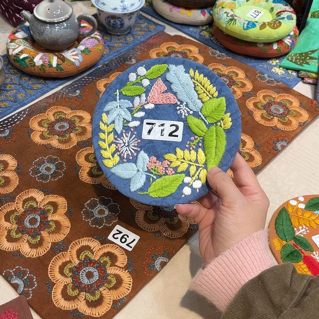 刺子绣壶垫美美价