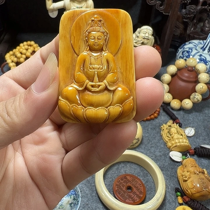 文***明宝瓶观音牌子观音