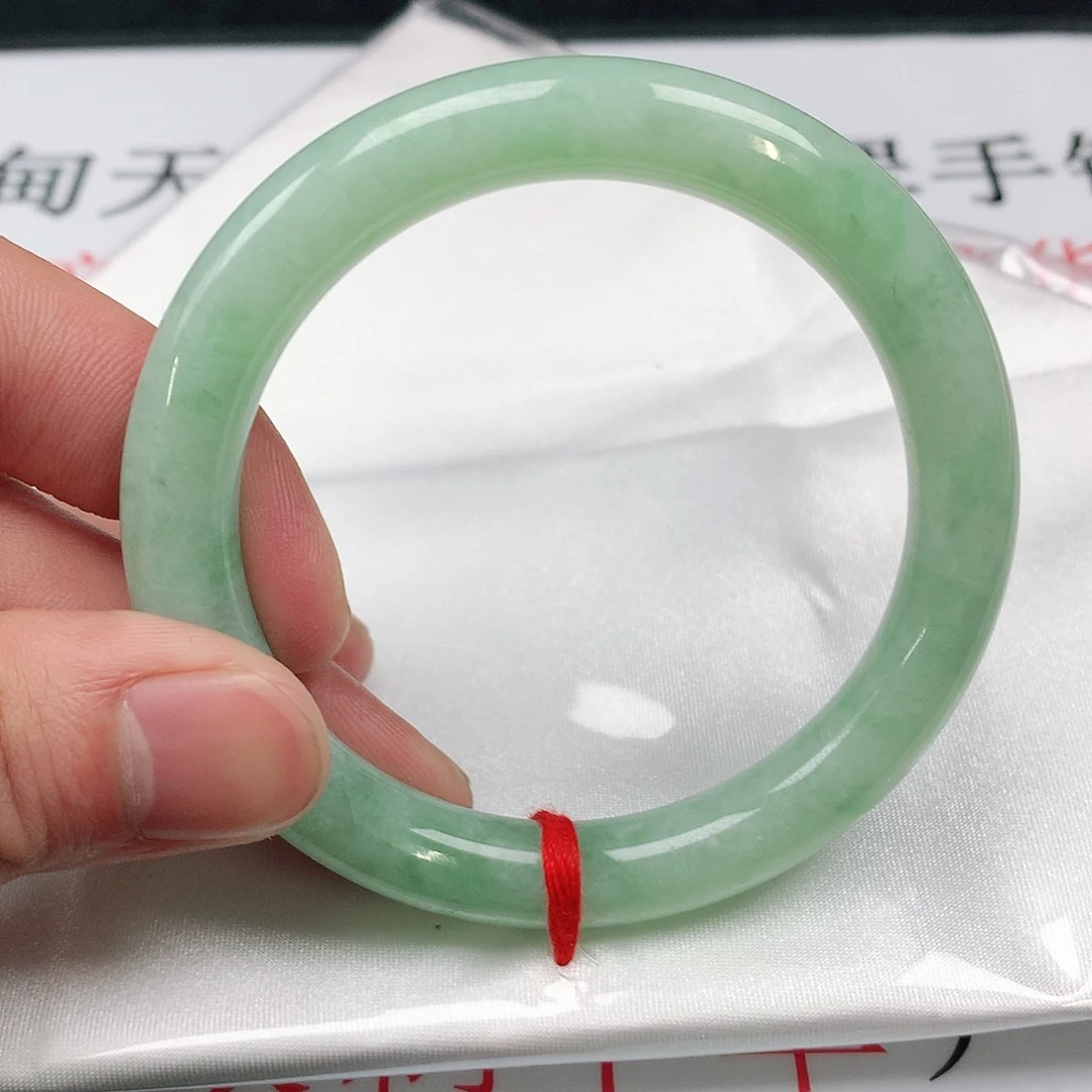 翡翠手镯未镶嵌圈55