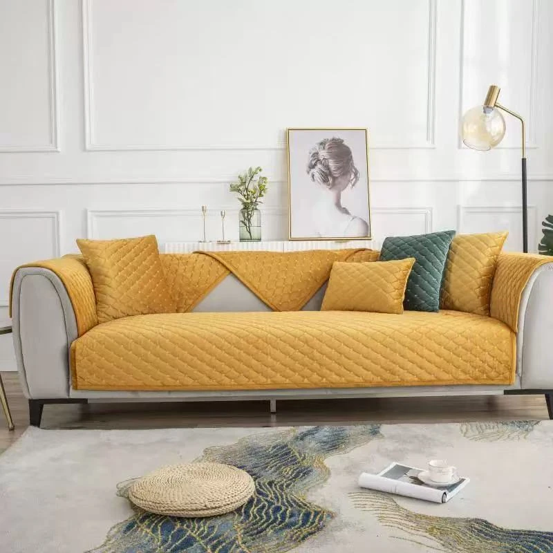 微瑕沙发垫子套罩巾座垫坐垫四季通用高端现代防滑轻奢风冬季毛绒