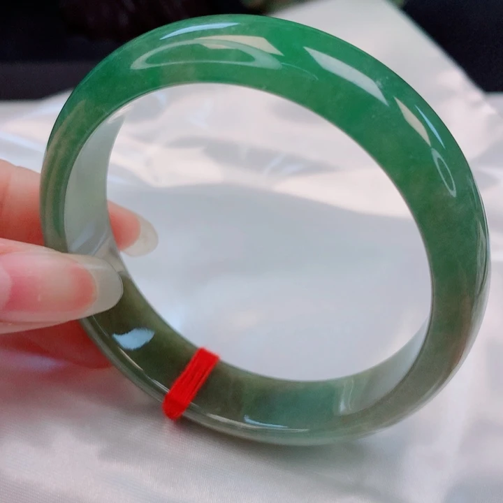 未镶嵌手镯翡翠56圈