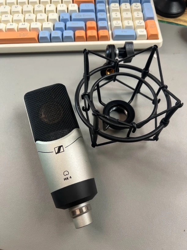 9新 SENNHEISER/森海塞尔 森海塞尔mk4有防震架，送线，支架