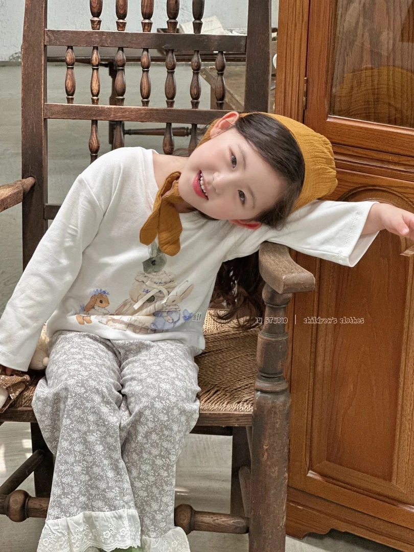 【艾柚】秋季新品韩系磨毛棉卡通长袖睡衣家居服套装iu125