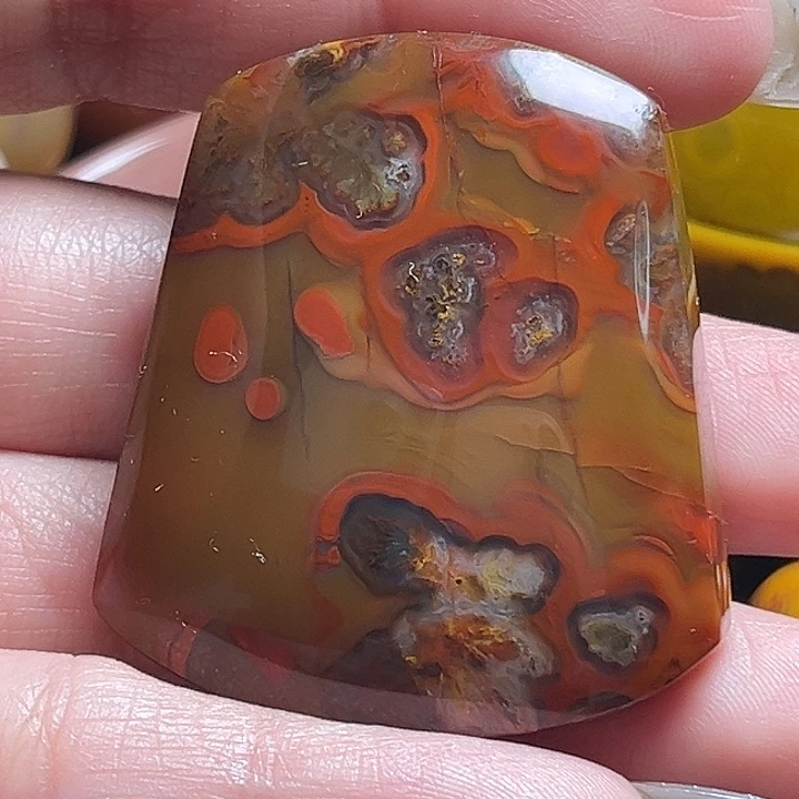 玛瑙/玉髓未镶嵌吊坠