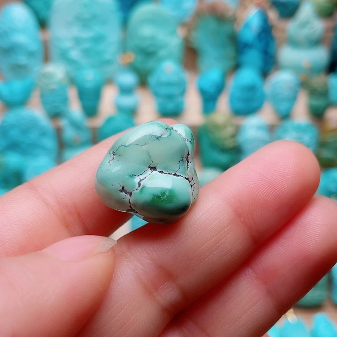 未镶嵌绿松石吊坠(不含链)