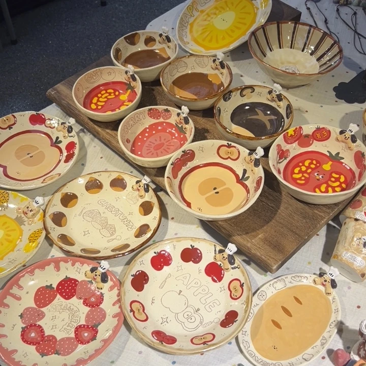 摆件陶景德镇陶瓷摆件猫猫猫05