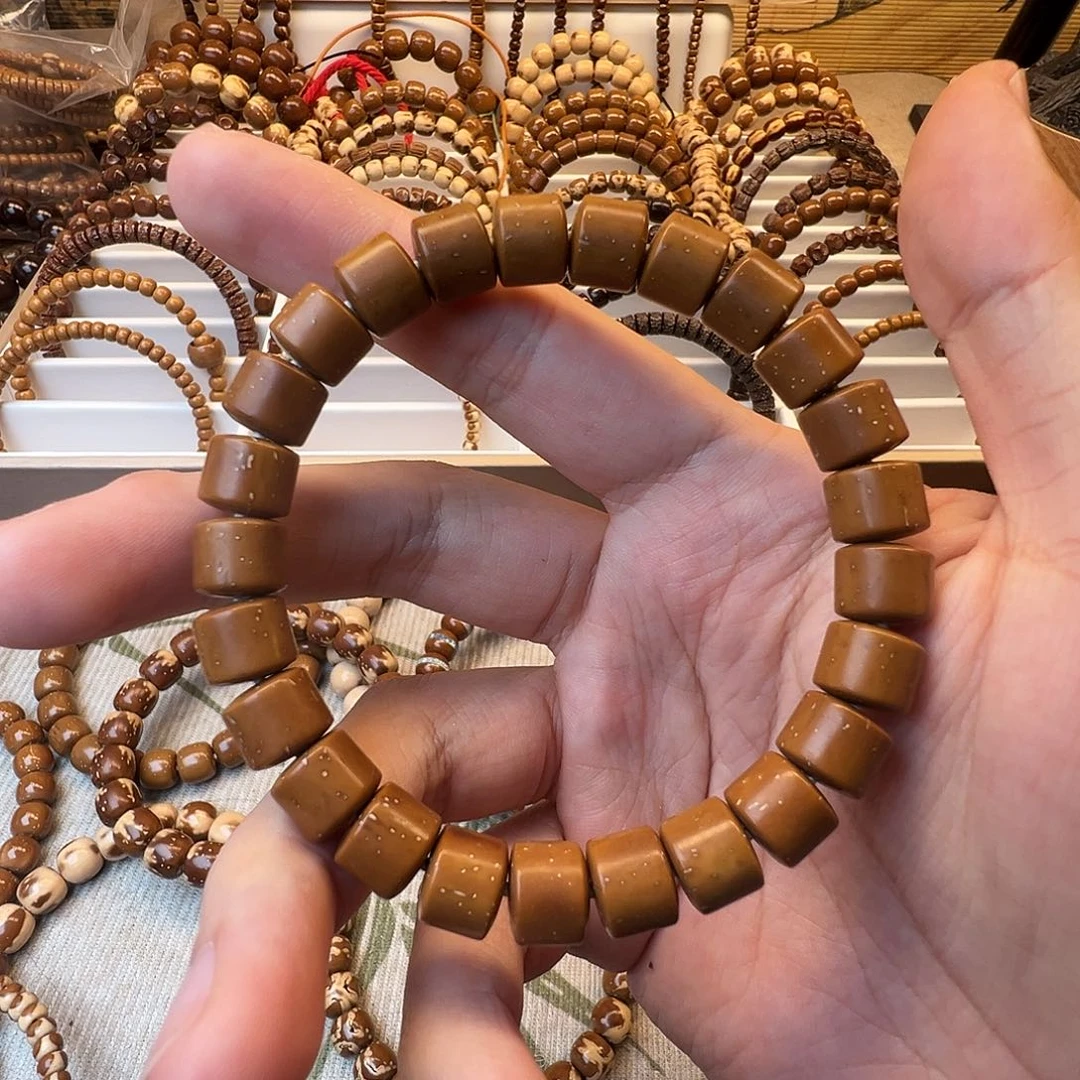 紫金鼠手串藏式直切