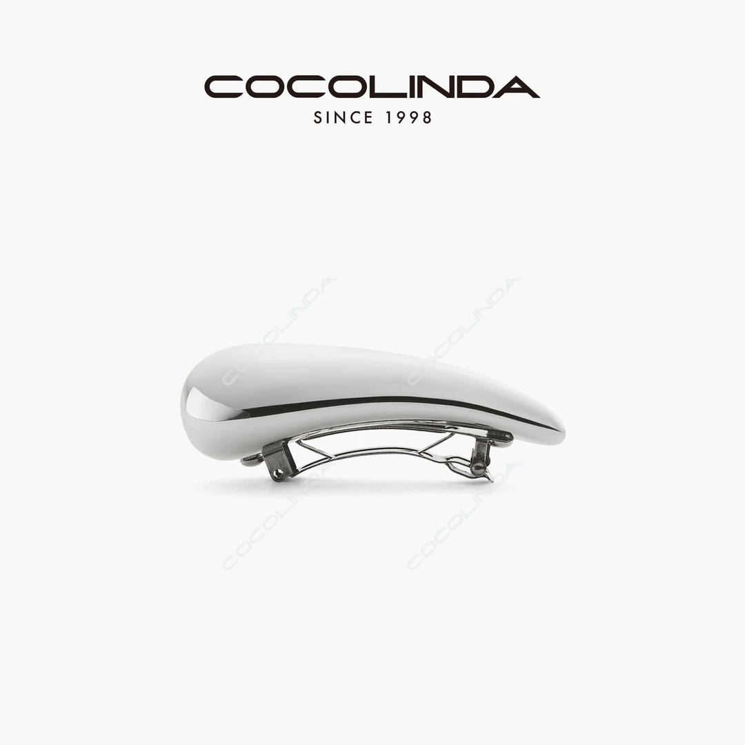 COCOLINDA | 一滴水银白色发夹L25FJ01