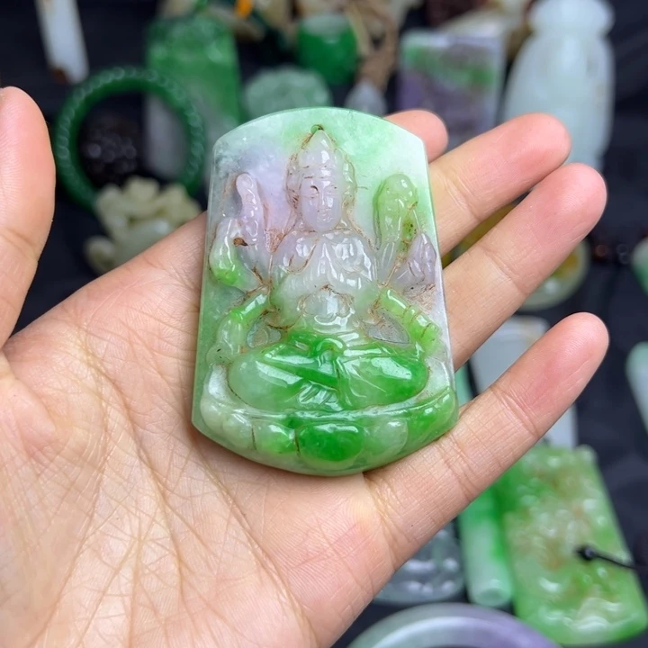 滴血莲花菩提吊坠