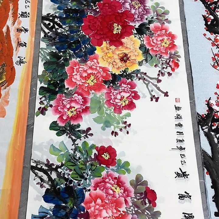 小周画廊的直播间