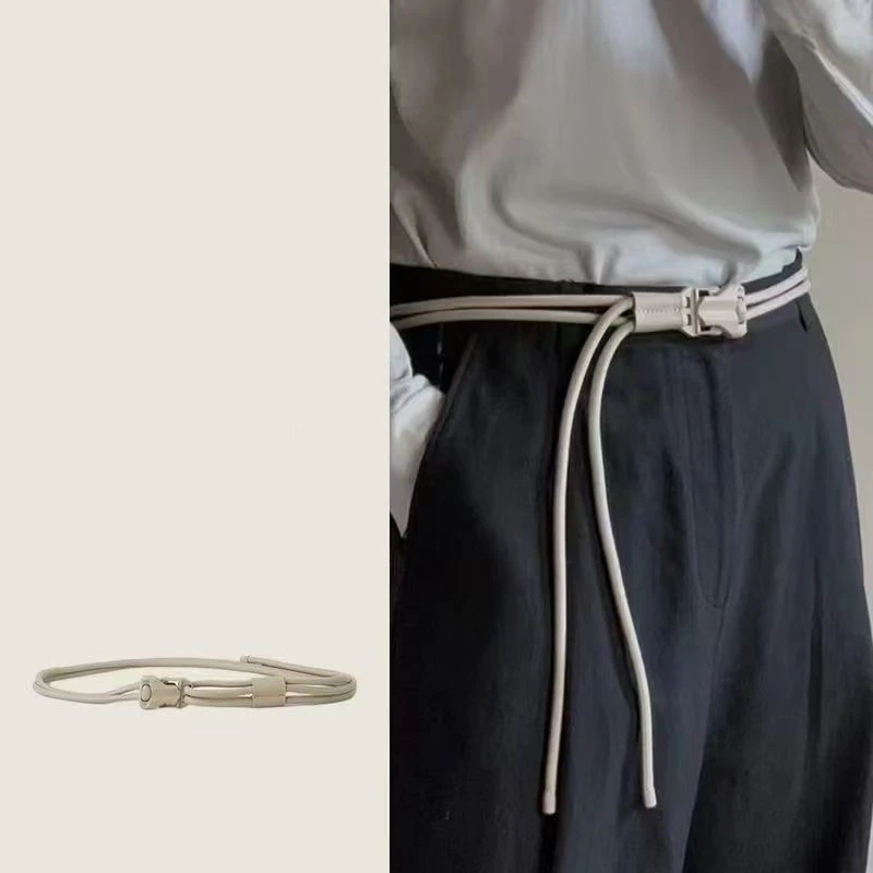 腰带百搭小众学生高级风简约休闲牛仔裤带耐用辣妹女军训腰链皮带