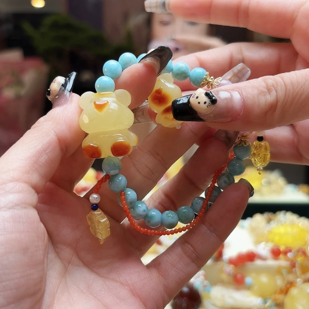 琥珀手链未镶嵌琥珀