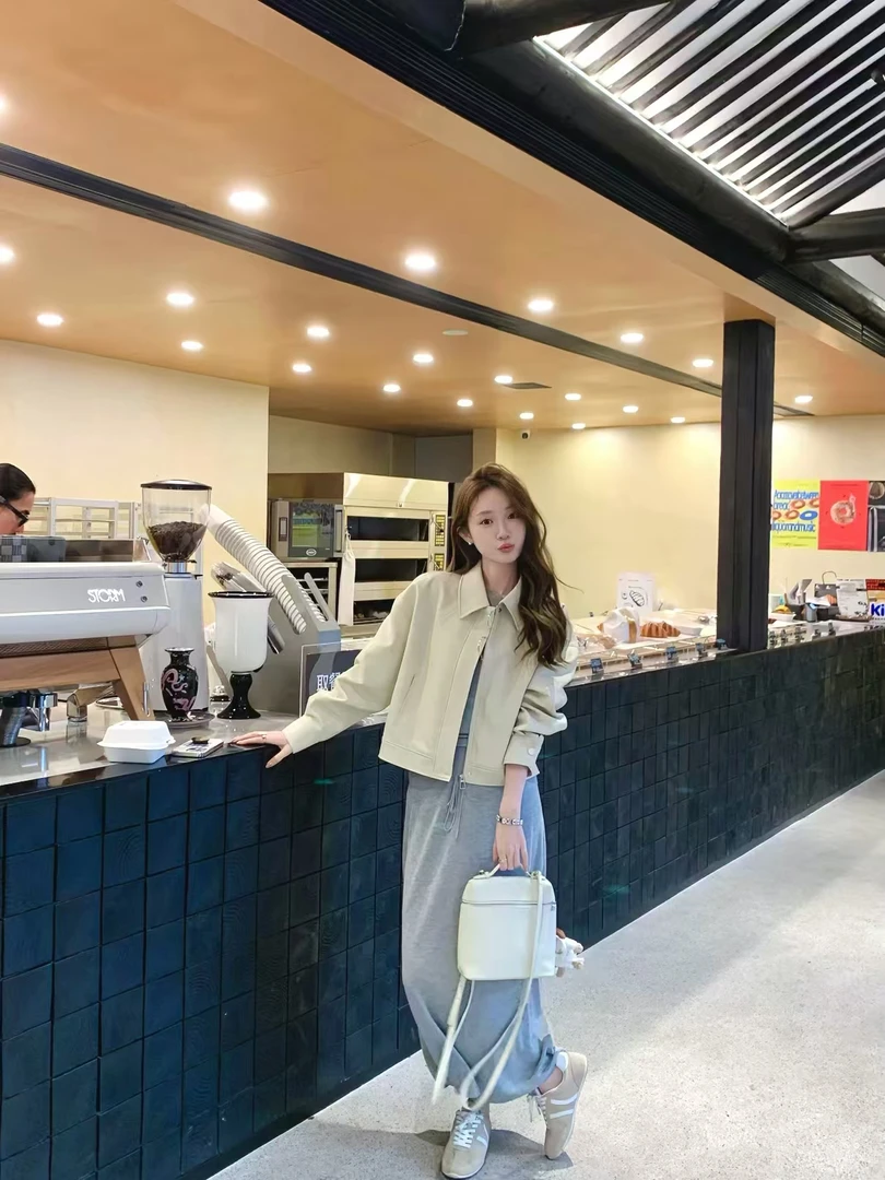 3姐【修斯顿两色皮衣外套】气质百搭休闲时尚     S30866N2