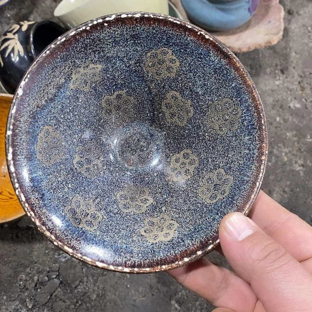 摆件吉州窑盏瓷器