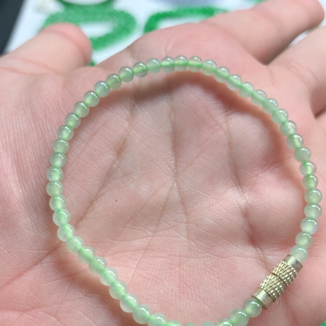 翡翠未镶嵌手链翡翠